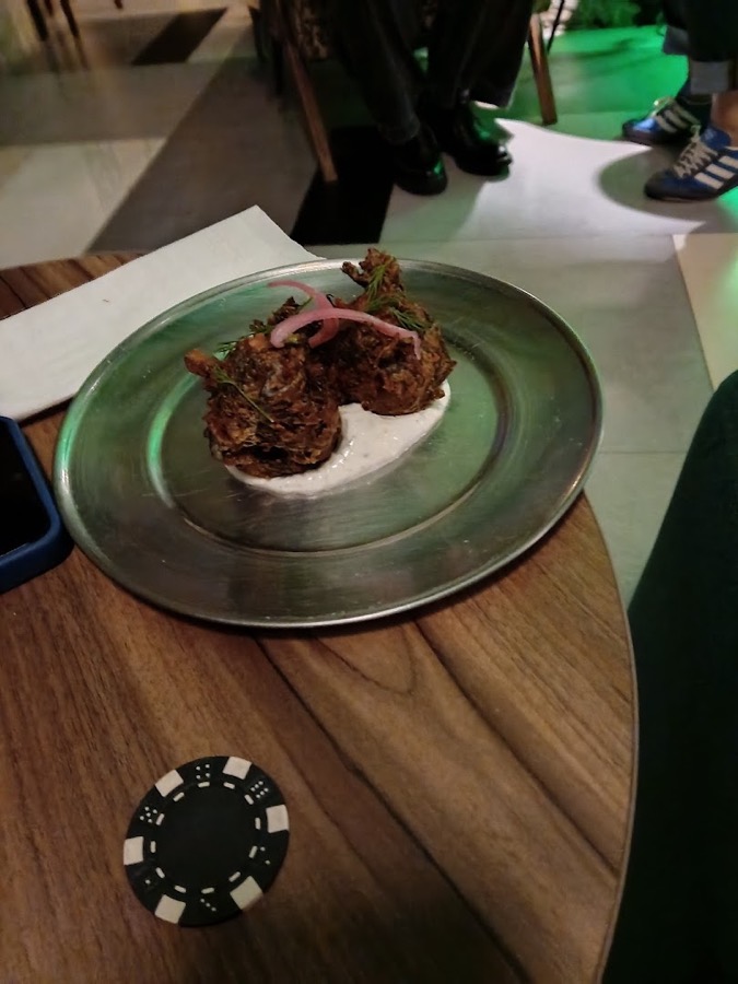 Entrada de la cena